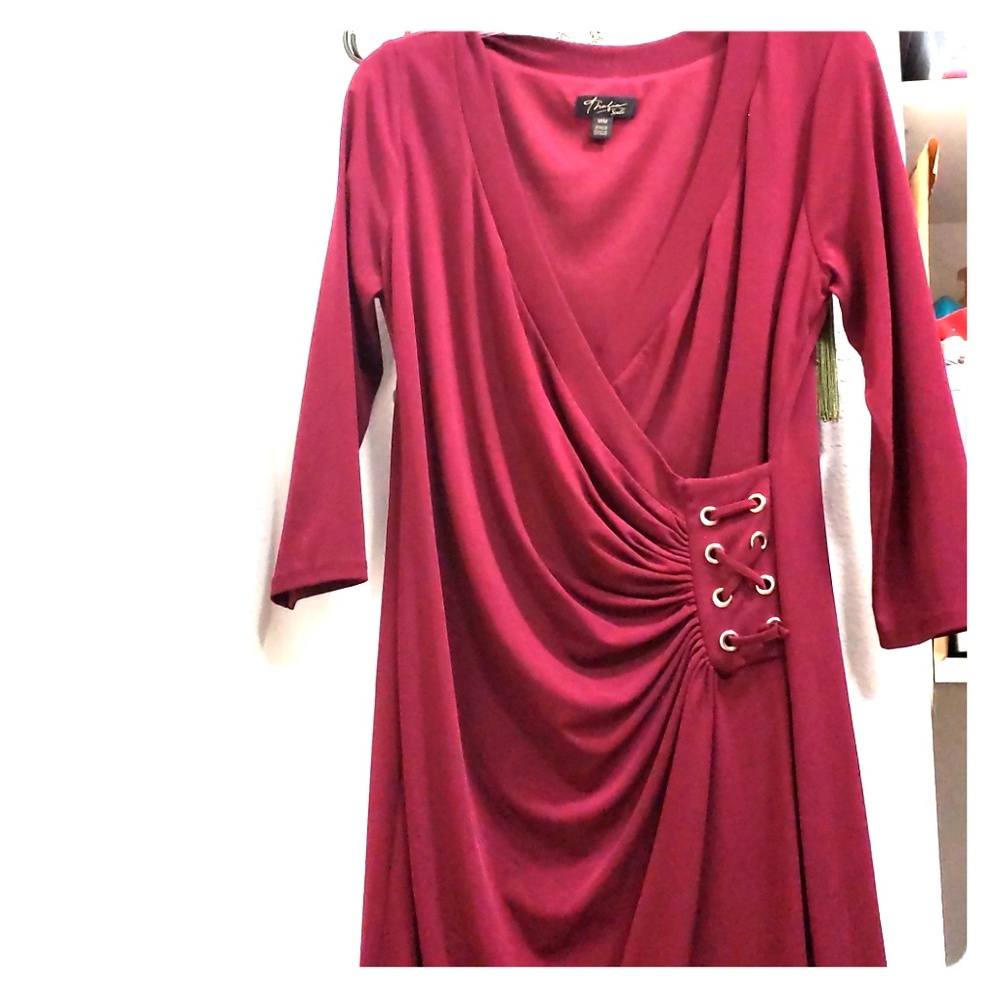 Sexy Maroon Dress